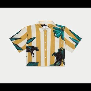 Mavrans Crop Top & High Waist Short Set - Pantera